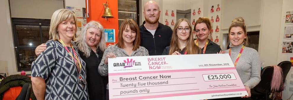 Breast Cancer Now donation